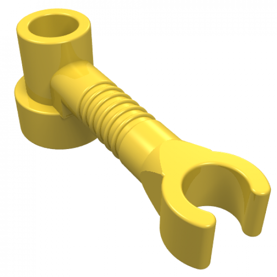 Bar 1 x 3 with Clip and Stud Receptacle (Robot Arm)
