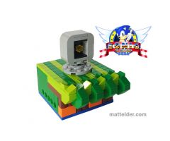 Sonic the Hedgehog: 8x8 TV Platform: Green Hill Zone Modular