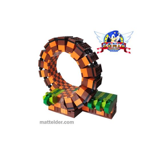 Sonic the Hedgehog: Loop the Loop Platform: Green Hill Zone Modular