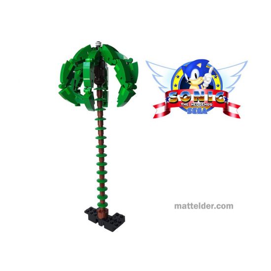 Sonic the Hedgehog: Palm Tree: Green Hill Zone Modular