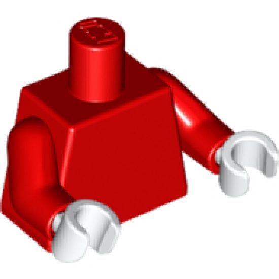 Torso SW Yuletide Squadron Pilot Pattern / Red Arms / White Hands Pattern