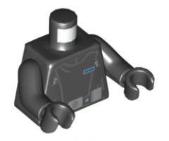 Torso SW Imperial Officer 12 Pattern / Black Arms / Black Hands