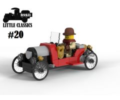 Little classics #20 - Red roadster