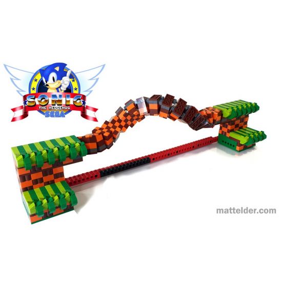 Sonic the Hedgehog: Corkscrew: Green Hill Zone Modular