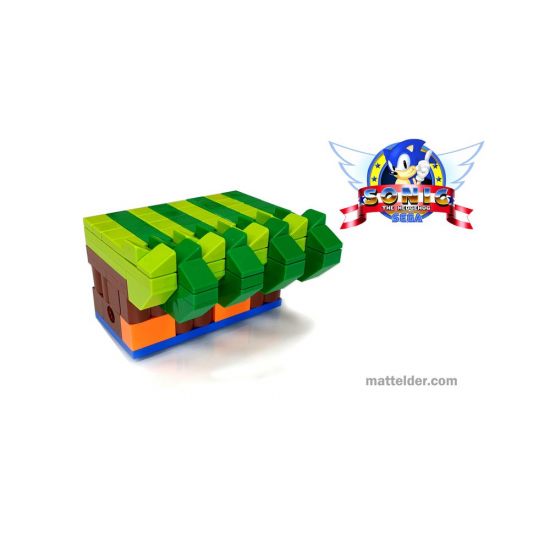 Sonic the Hedgehog: 4x8 Platform: Green Hill Zone Modular