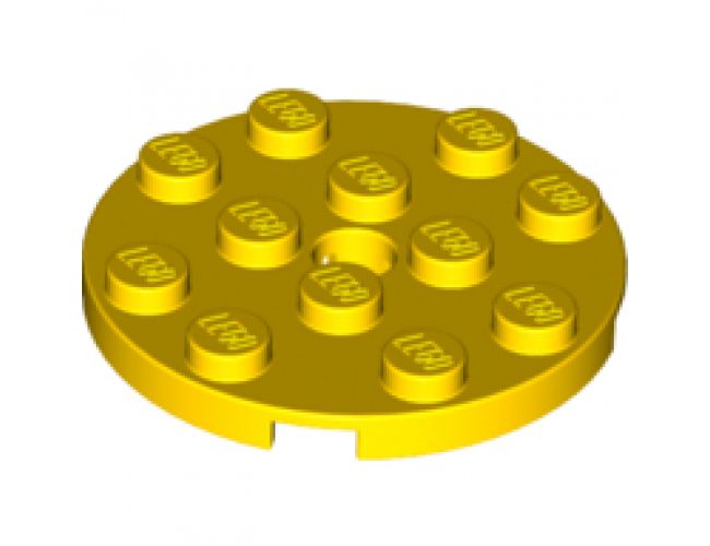 Plate, Round 4 x 4 with Hole