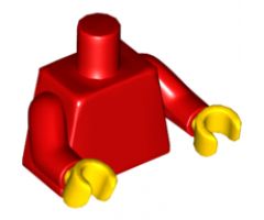 Torso Plain / Red Arms / Yellow Hands
