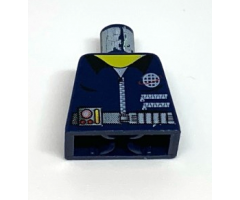 Torso Alpha Team Logo, Shirt with Zipper, Utility Belt and Gauge Pattern