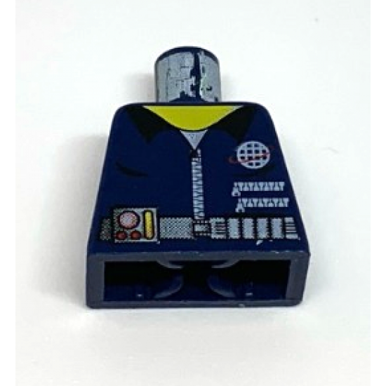 Torso Alpha Team Logo, Shirt with Zipper, Utility Belt and Gauge Pattern