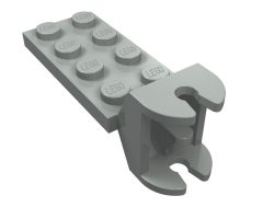 Hinge Plate 2 x 4 with Articulated Joint - Female