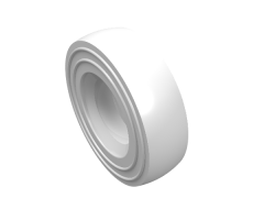 Tire & Tread 14mm D. x 4mm Smooth Small Single