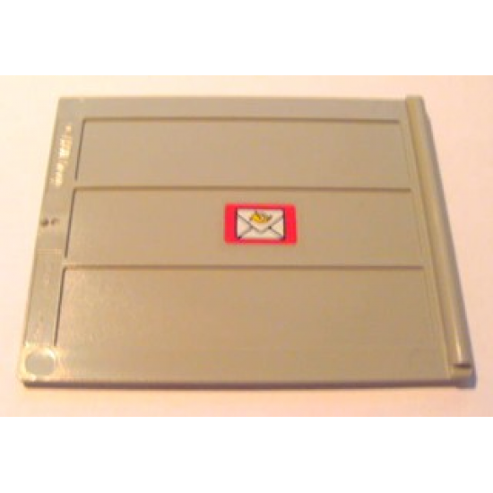 Door Sliding - Type 2 with Mail Envelope Pattern Model Right Inner (Sticker) - Set 4564