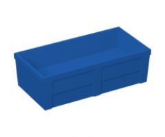 Duplo Animal Accessory Feeding Trough 2 x 4 x 1 with Straight Sides