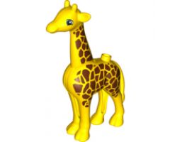Duplo, Animal Giraffe Adult Large, Eyes Squared Pattern