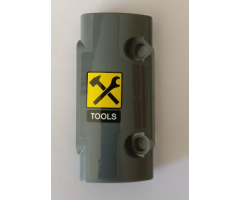 Technic, Panel Curved 7 x 3 with 2 Pin Holes through Panel Surface with 'TOOLS' and Tools Pattern (Sticker) - Set 42082
