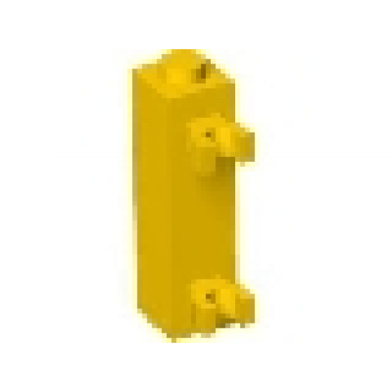 Brick, Modified 1 x 1 x 3 with 2 Clips Vertical (Undetermined Stud Type)