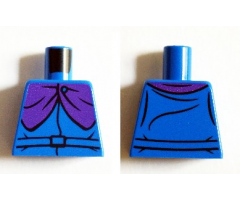Torso Shirt with Belt and Dark Purple Cape Clasp Pattern (Headless Horseman)
