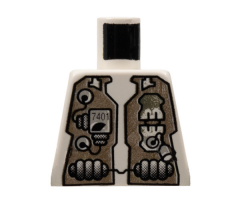 Torso Space LoM Spacesuit with '7401' Pattern