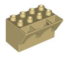 Duplo, Brick 3 x 4 x 2 with Arched Parapet