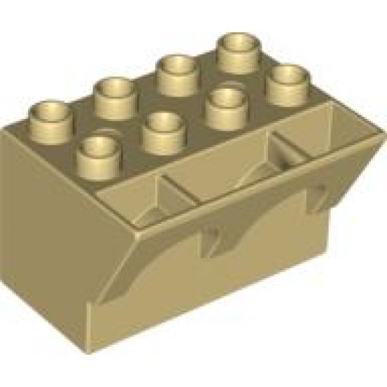 Duplo, Brick 3 x 4 x 2 with Arched Parapet