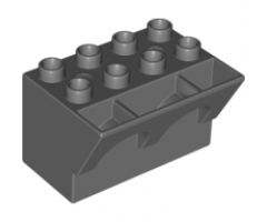 Duplo, Brick 3 x 4 x 2 with Arched Parapet
