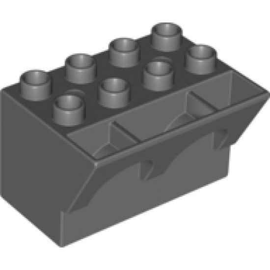Duplo, Brick 3 x 4 x 2 with Arched Parapet