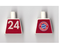 Torso Soccer FC Bayern #24 Pattern (Sticker)
