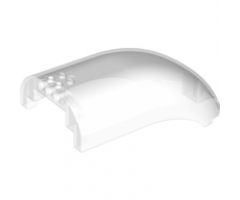 Windscreen 16 x 8 x 6 Curved with 3 Pin Holes
