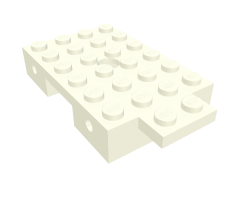 Train Base 4 x 7 with Wheels Holder