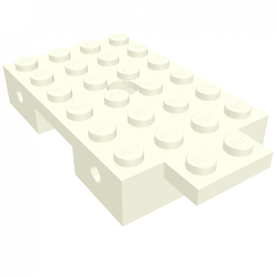 Train Base 4 x 7 with Wheels Holder