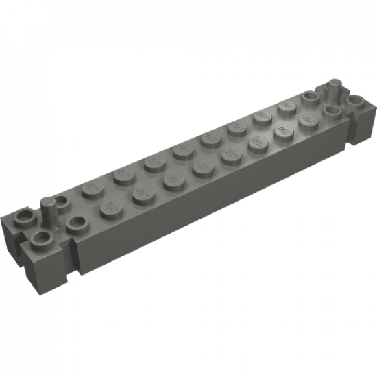 Brick, Modified 2 x 12 with Peg at each End