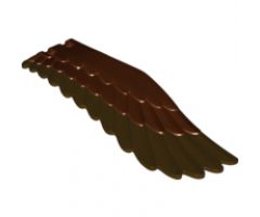 Animal, Body Part Eagle Wing - Left with Dark Brown Feathers Pattern