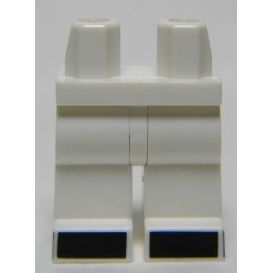 Hips and Legs with Black Panels on Front and Sides of Feet Pattern