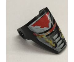 Technic Throwbot Visor with RoboRider The Boss Pattern