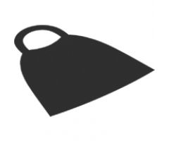 Duplo, Figure Wear & Utensil Cloth Cape with Elastic Loop