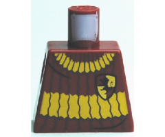 Torso Harry Potter Quidditch Gryffindor Ribbed Pattern