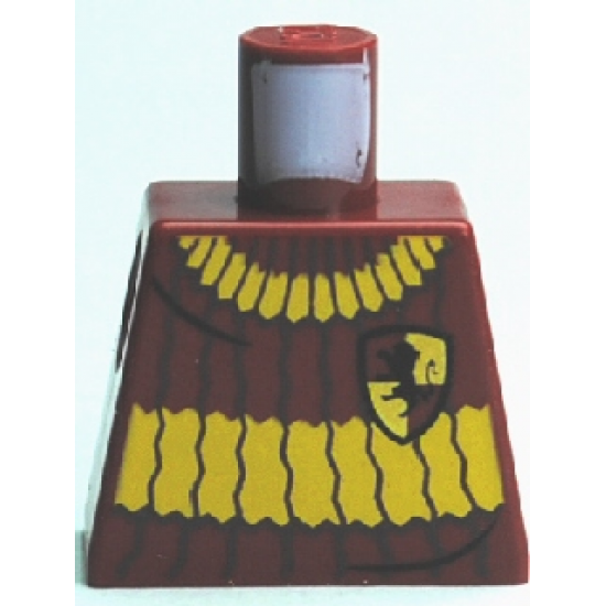Torso Harry Potter Quidditch Gryffindor Ribbed Pattern