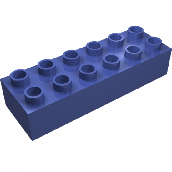 Duplo, Brick 2 x 6
