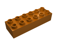 Duplo, Brick 2 x 6
