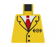 Torso Train Suit and Tie Pattern