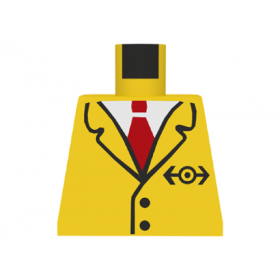 Torso Train Suit and Tie Pattern