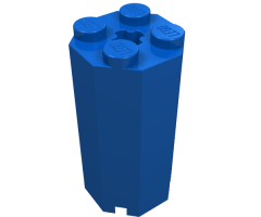 Brick, Modified Octagonal 2 x 2 x 3 1/3