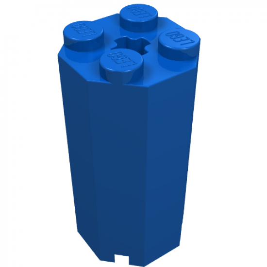 Brick, Modified Octagonal 2 x 2 x 3 1/3