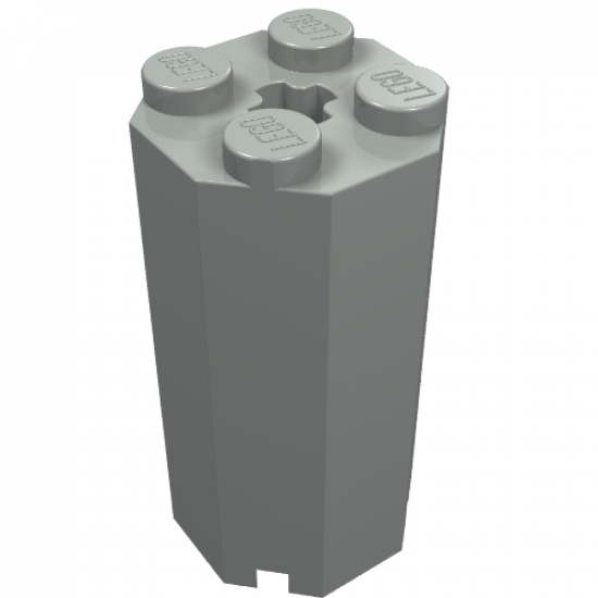 Brick, Modified Octagonal 2 x 2 x 3 1/3