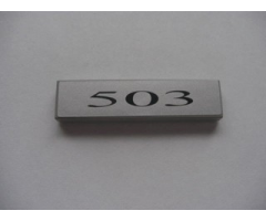 Tile 1 x 4 with '503' Pattern (Sticker) - Set 10022/10025