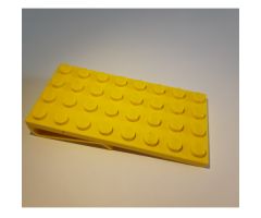 Scala Jewelry Plate, Modified 4 x 8 with clip on back