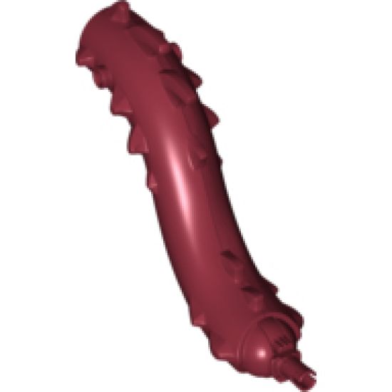 Animal, Body Part Serpent Neck S-Curve with (same color) Movable Ball Joint Pin, Spikes and 2 Studs