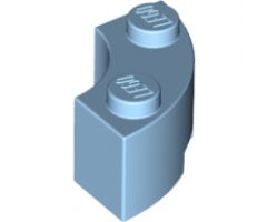 Brick, Round Corner 2 x 2 Macaroni with Stud Notch and Reinforced Underside