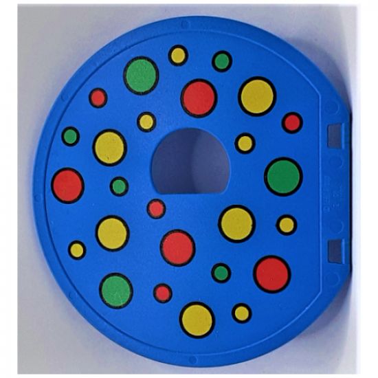Duplo Ball Tube Exit Door with Polka Dots Pattern