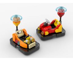 Bumper Car - Orange And Red